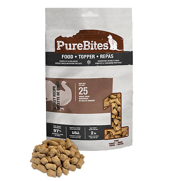 PureBites® RAW Freeze Dried Complete & Balanced Cat Food or Topper