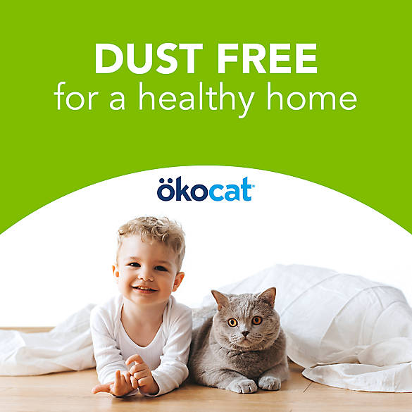 Okocat Natural Paper Litter Dust Free 8.2lb