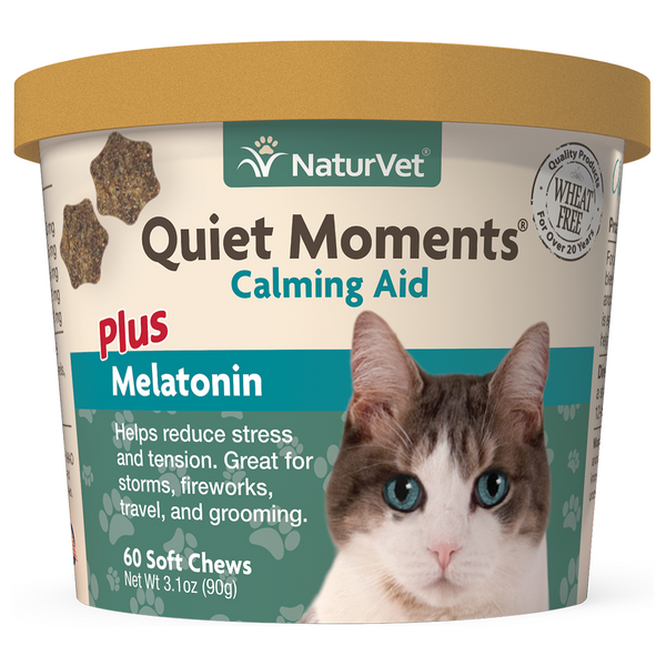 Naturvet Quiet Moments Soft Chew Melatonin for Cats