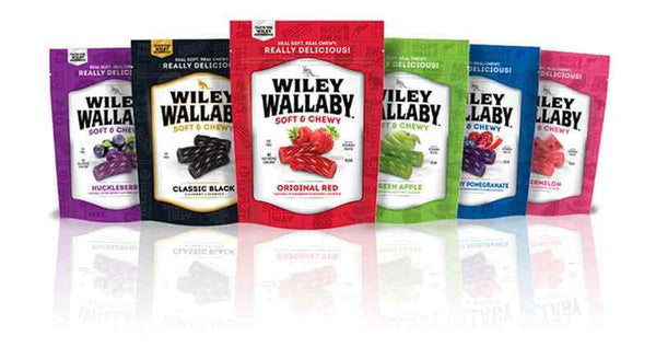 Wiley Wallaby Soft & Chewy Licorice - 4oz