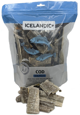Icelandic Cod Skin Pieces 8oz