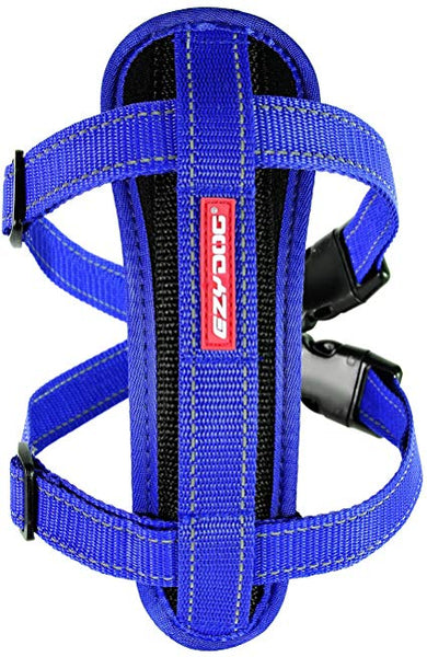 Ez Dog Chest Plate Harness/Reflective Piping with Car Restraint