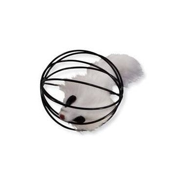 Catit Furry Friends with Wire Ball