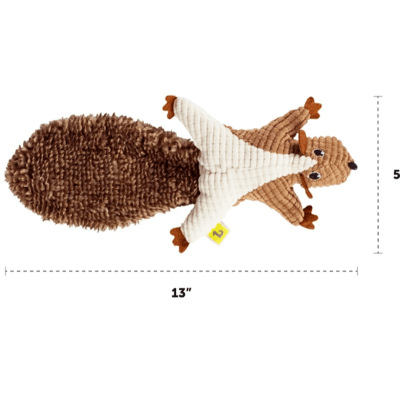 Be One Breed Plush Squirrel, Bell Crinkle and Catnip