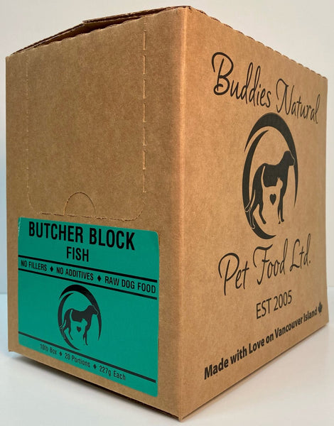 Buddies Dog/Cat Butcher Block  Vacuum Sealed