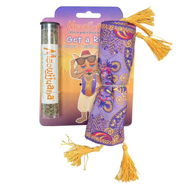 Meowijuana "Get a Ride" Refillable Magic Carpet