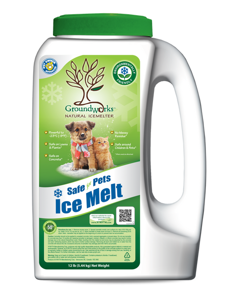 Groundwork’s Natural Ice Melter 12lb Tub