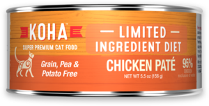 Koha canned cat clearance food