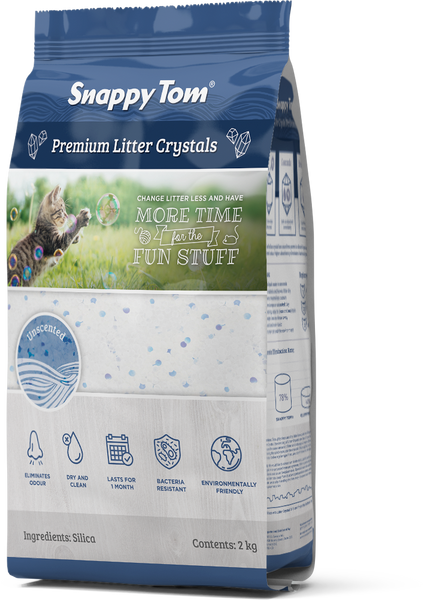 Snappy Tom Crystal Litter Natural Scent
