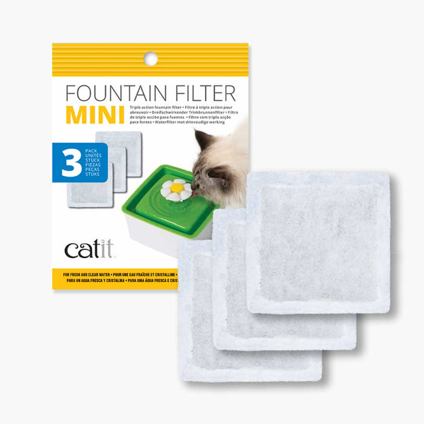 Catit Mini Fountain Filter 3 Pack