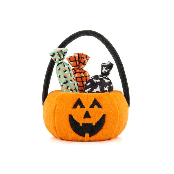 Play Halloween Pumpkin Basket and Candies