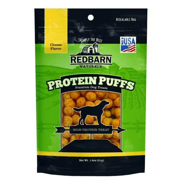 Redbarn Protein Puff Cheese Dog Treats