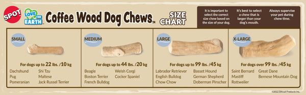 Ethical Coffee Wood Dog Chew