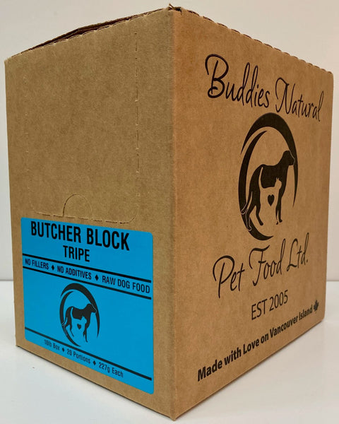 Buddies Dog/Cat Butcher Block  Vacuum Sealed