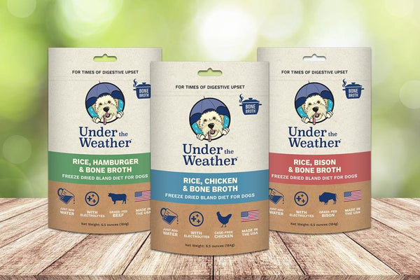 Under the Weather Bland Diets for Sick Dogs & Sensitive Stomachs