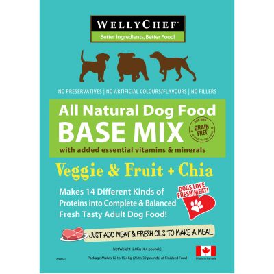 Welly Chef All Natural Dog Food Mix