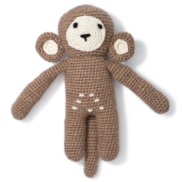Love Thy Beast Monkey Wool Knit Toy