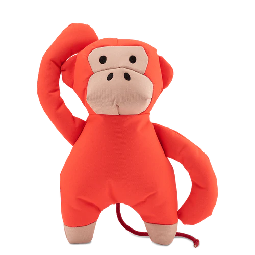 BECO PETS Recycled Soft Monkey Dog Toy, Medium