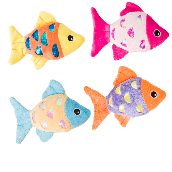 Spot Shimmer Glimmer Fish catnip toy