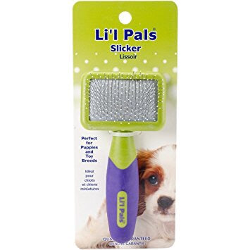 Li’l Pals Self-Cleaning Slicker Brush