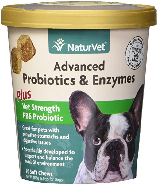 NaturVet Advanced Probiotics & Enzymes, 5.9 oz