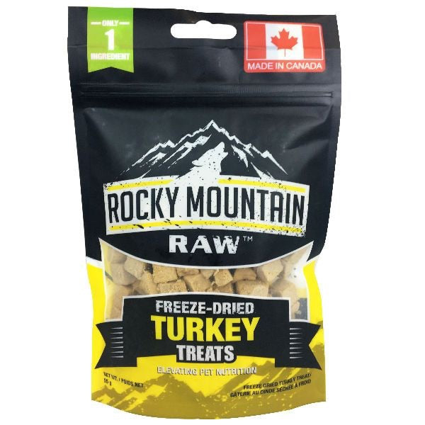Rocky Mountain Raw freeze-dried Turkey treats