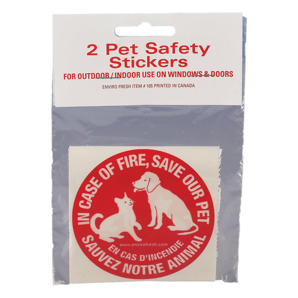 Pet Safety Stickers