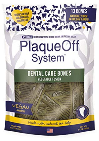 Plaque Off System Dental Care Bones