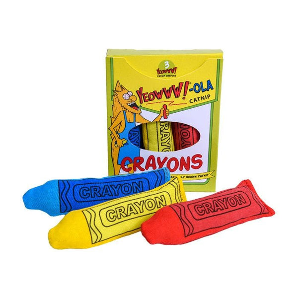 Yeowww! Catnip Crayons 3pack