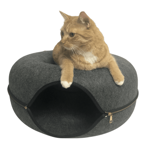 Donut cat bed hot sale